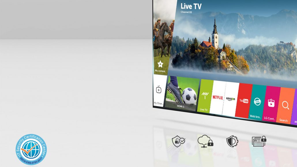 LG webOS 3.5, security you can trust