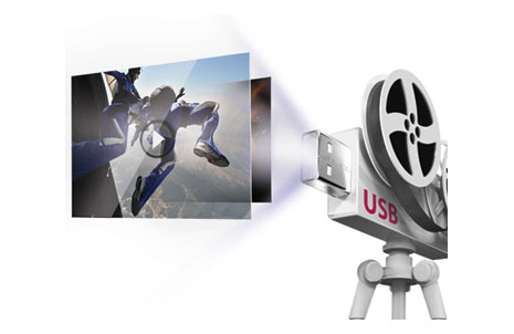 اتصال usb به سینما خانگی 1000 وات ال جی مدل lhd657